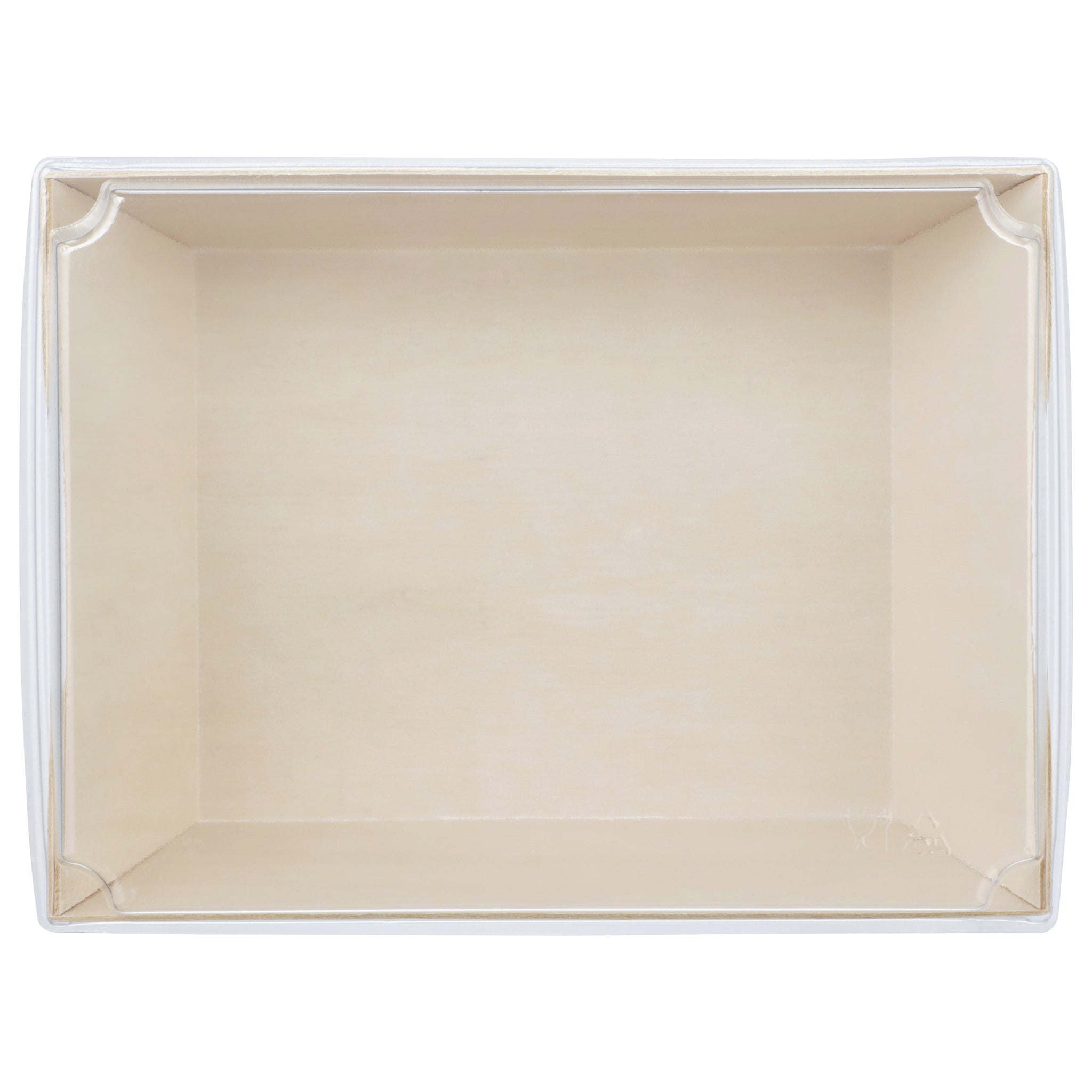 6X8X2 Balsa Wood Tray with Clear Cover