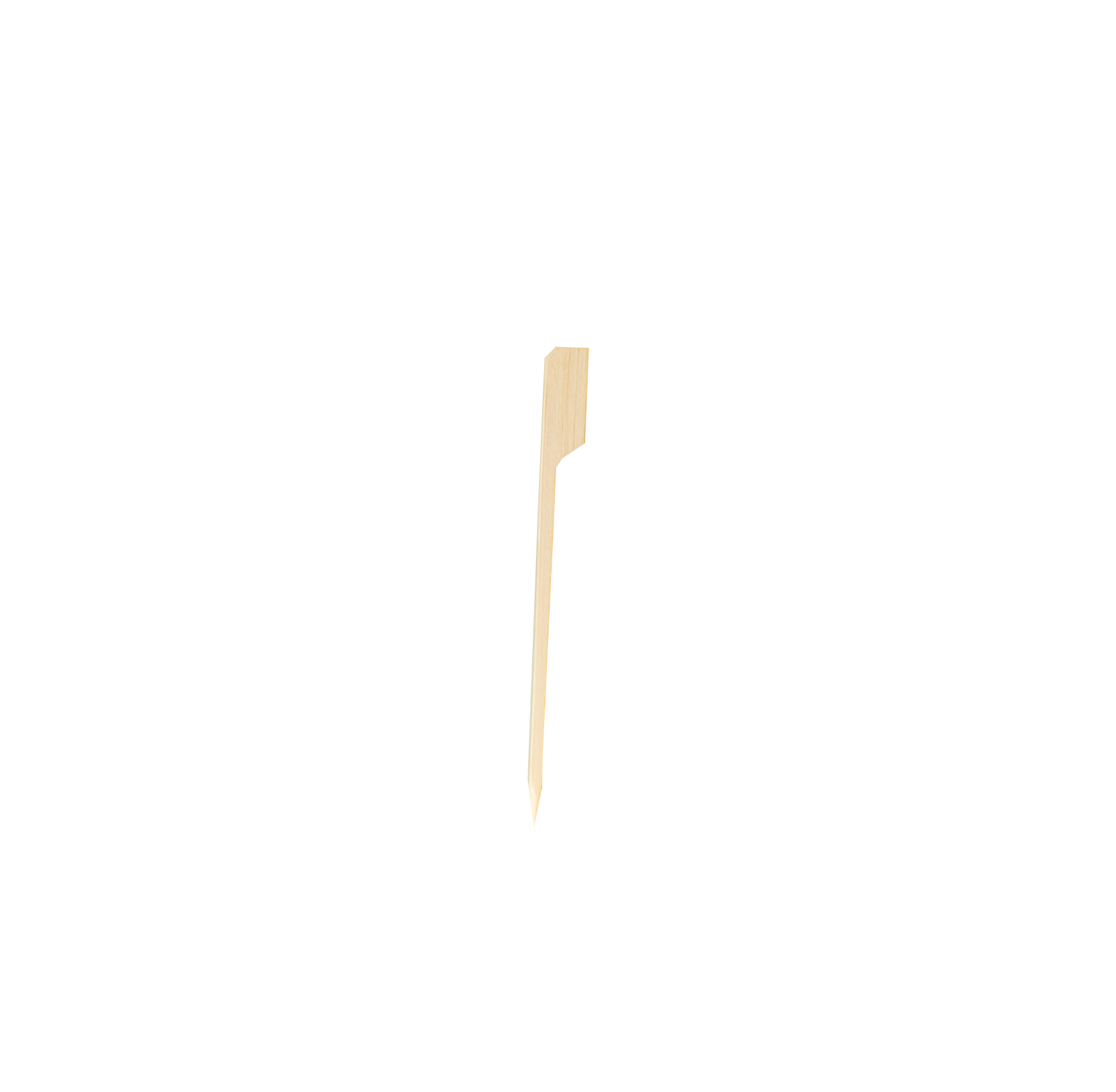 Eco² ® 4” Bamboo Paddle Pick