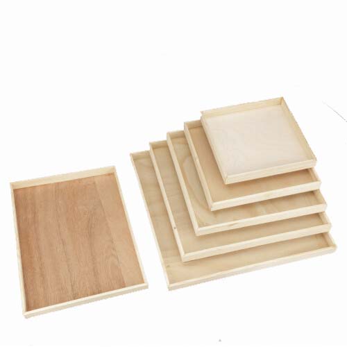 12x12 Solid Wood Tray