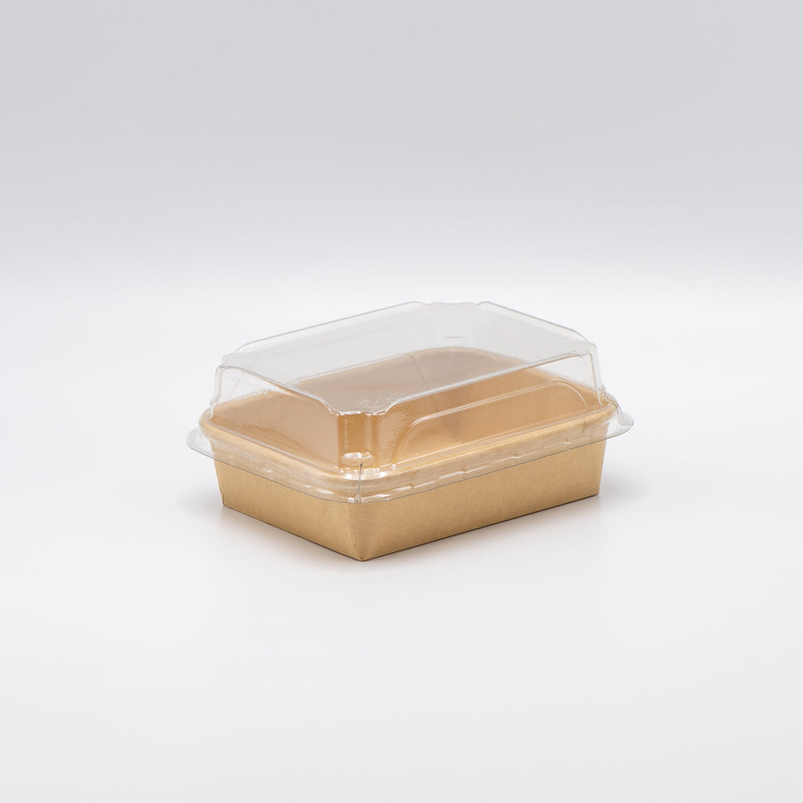 Small Kraft Tray's With Lids