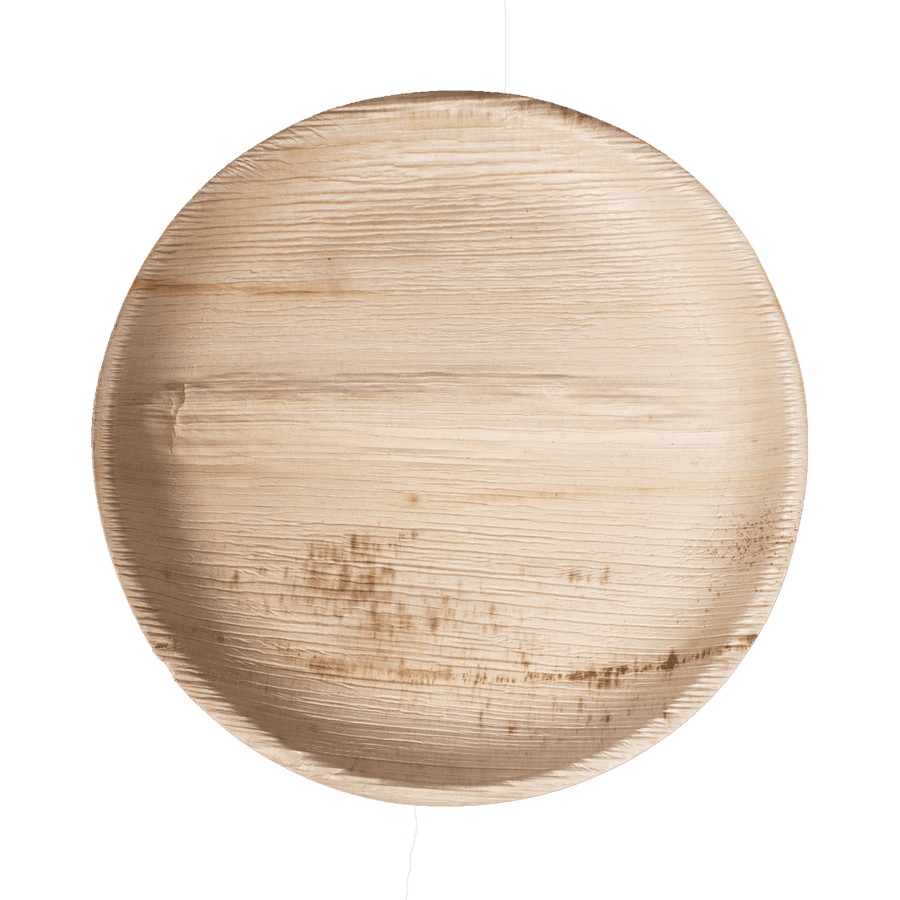 8" Round Palm Leaf Plate