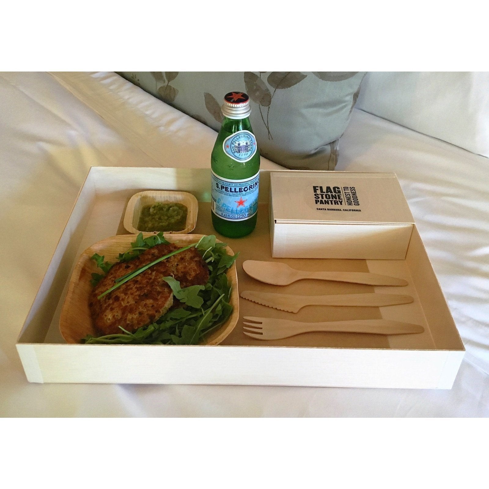 4" x 6" Small Rectangle Collapsible Box with Attached Lid (10 count Retail Pack) ESTIMATED RESUPPLY 12/20/20-VerTerra Dinnerware