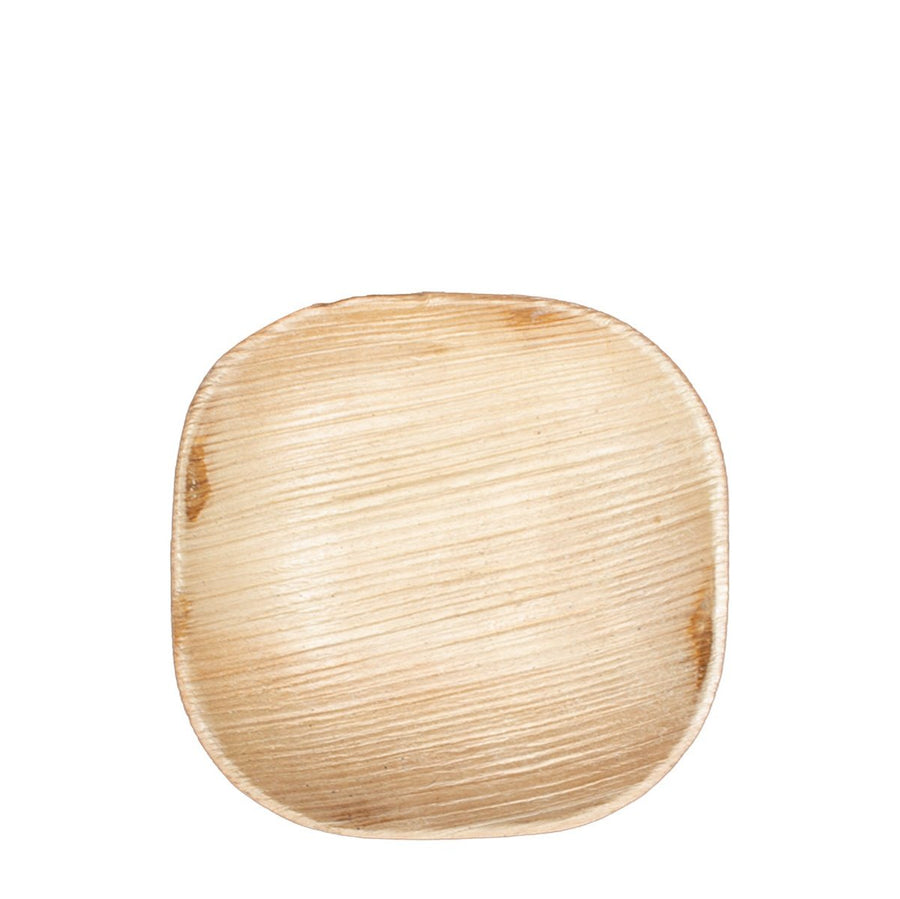 5" x 5" Square Palm Leaf Bowls