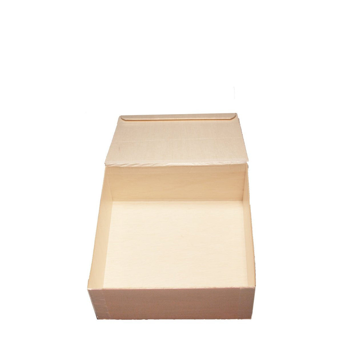 6" x 6" Small Square Collapsible Box with Attached Lid (10 count Retail Pack) ESTIMATED RESUPPLY 2/15/21-VerTerra Dinnerware