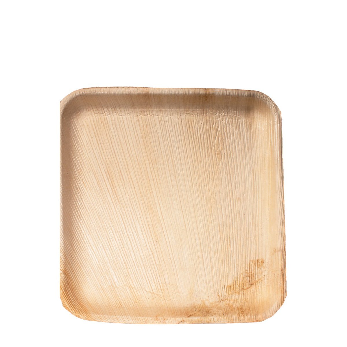 7" x 7" Palm Leaf Plates (25 Count Retail Pack)-VerTerra Dinnerware