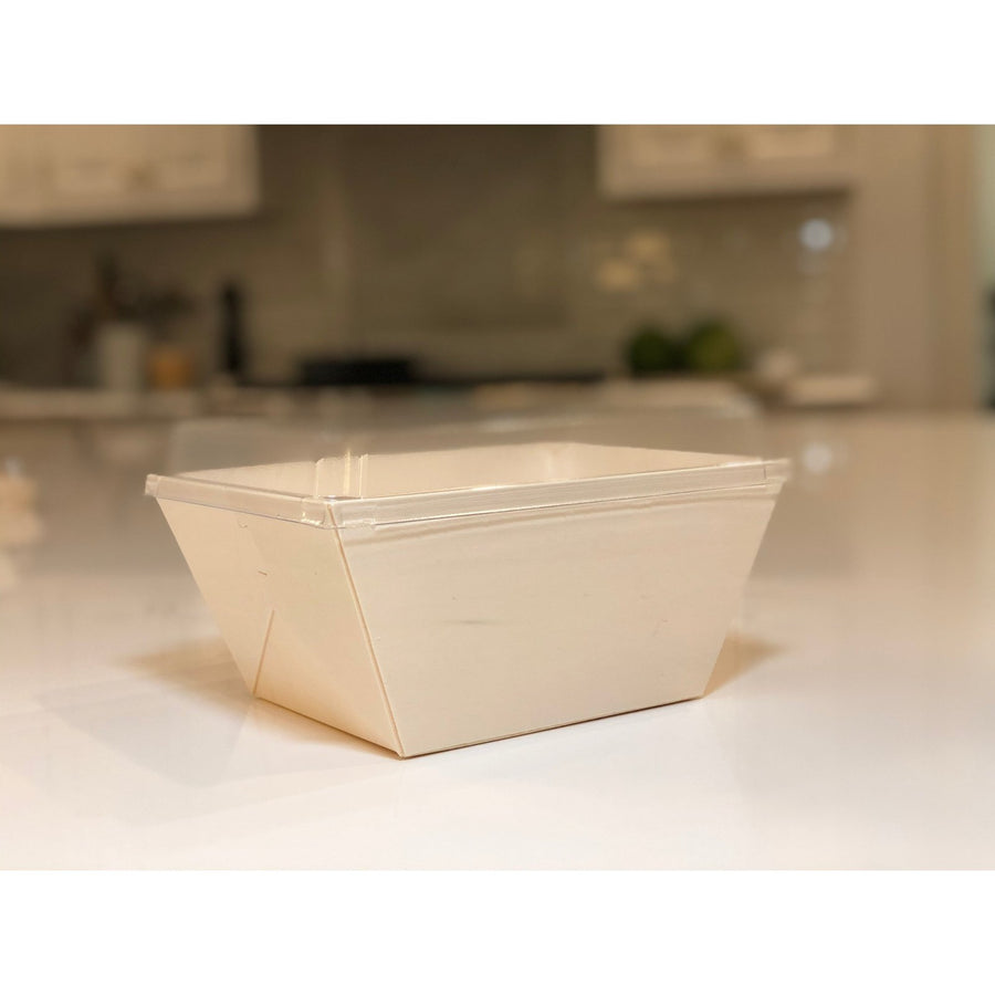 6x8x3 Deep Balsa Wood Tray with Clear Cover - Estimated Restocking 07/05/25
