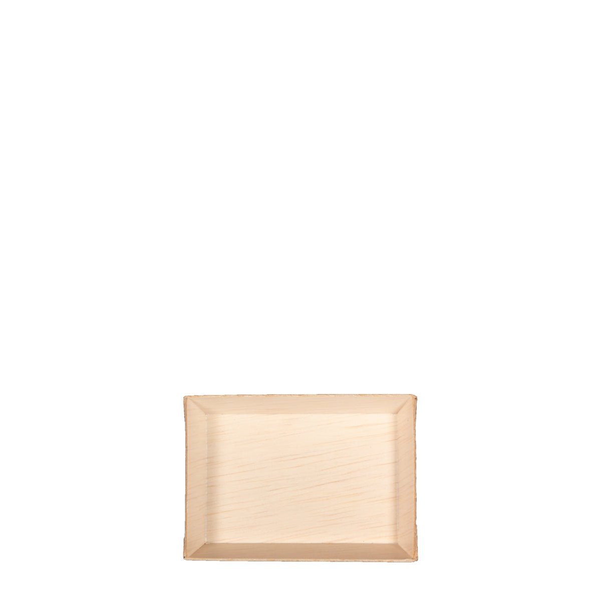 2" x 3" Fixed Sided Mini Tray (20 count Retail Pack)-VerTerra Dinnerware