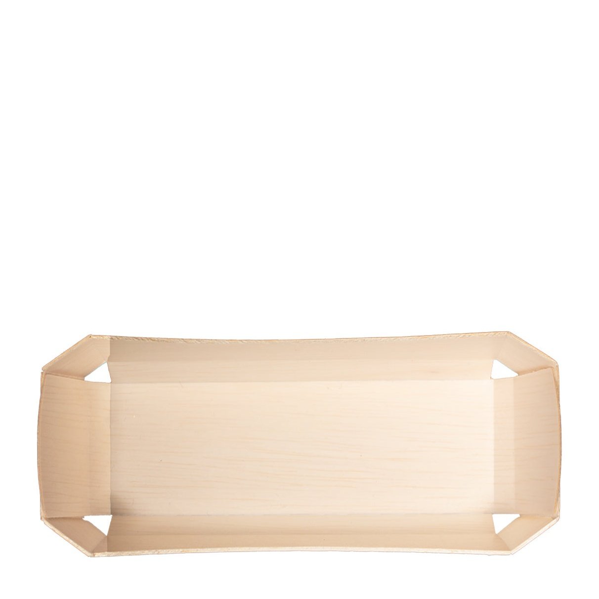 3" x 8" Fixed Sided Boat (20 count Retail Pack)-VerTerra Dinnerware